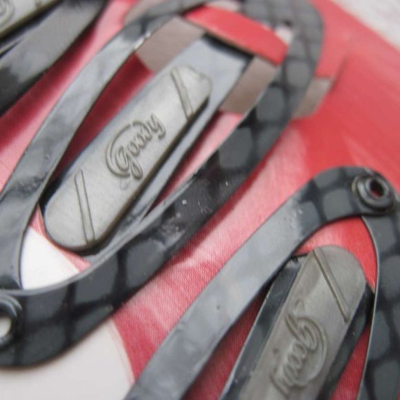 6 Goody Stay Put Slide Proof Hair Snap Clips Secure Hold Fit Black Blonde Brown - Picture 5 of 14